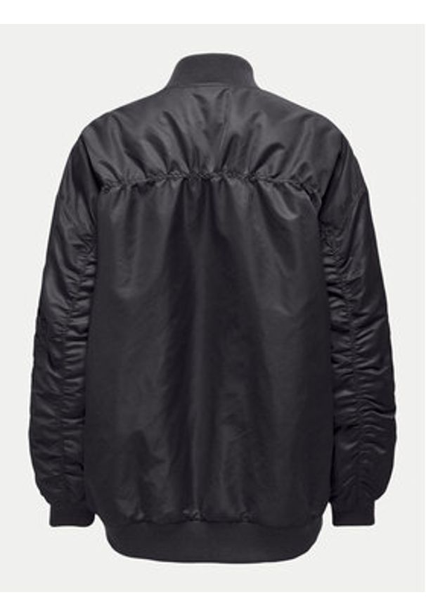 only - ONLY Kurtka bomber Mille 15322732 Szary Oversize. Kolor: szary. Materiał: syntetyk