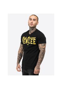 T-shirt o klasycznym kroju Benlee Logo. Kolor: czarny #1