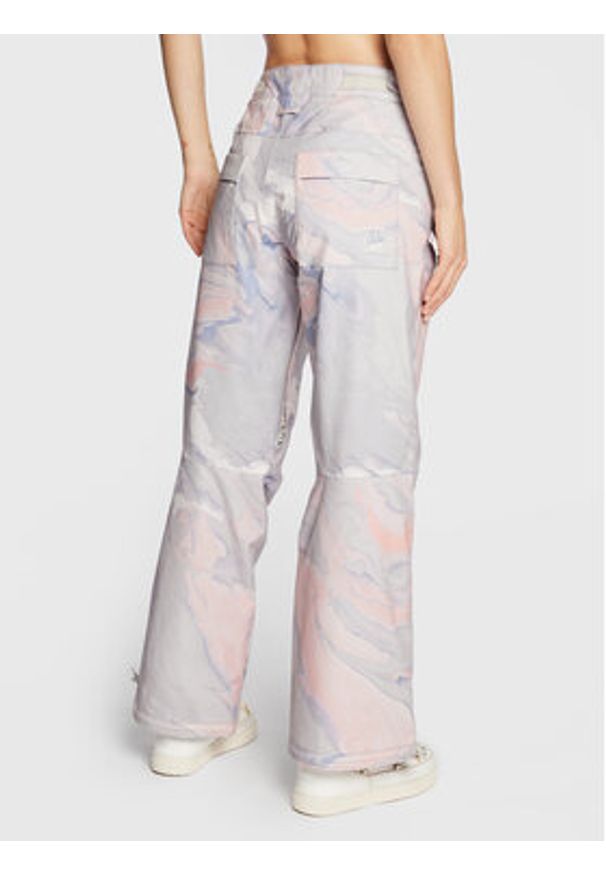 Roxy Spodnie narciarskie Chloe Kim ERJTP03201 Kolorowy Regular Fit. Materiał: syntetyk. Wzór: kolorowy. Sport: narciarstwo