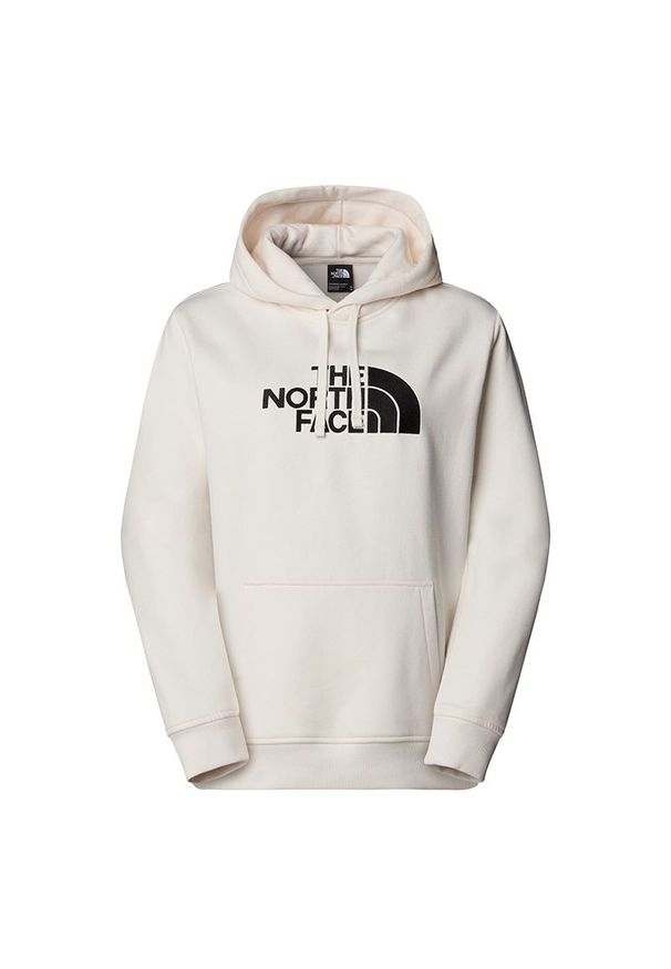 Bluza damska The North Face Drew Peak 0A89EHQLI1 - biała. Kolor: biały. Materiał: poliester, bawełna. Styl: klasyczny. Sport: wspinaczka