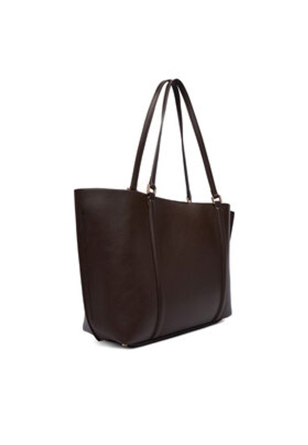 Gino Rossi - GINO ROSSI Torebka CEO-YANAY Brązowy ciemny. Kolor: brązowy. Materiał: skórzane