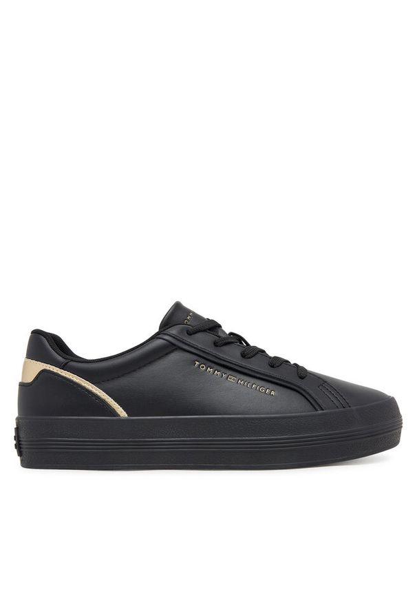 TOMMY HILFIGER - Sneakersy Tommy Hilfiger. Kolor: czarny