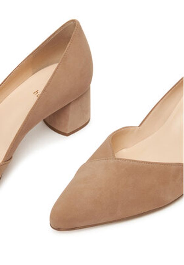 HÖGL Półbuty Boulevard 45 0-174502 Beżowy. Kolor: beżowy. Materiał: skóra, zamsz