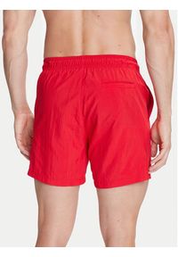 Hugo - HUGO Szorty kąpielowe Paolo 50545464 Czerwony Regular Fit. Kolor: czerwony. Materiał: syntetyk