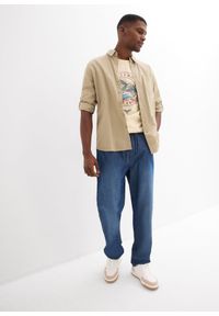 bonprix - Dżinsy z letniego denimu o kroju classic fit, z gumką w talii (2 pary). Kolor: niebieski. Sezon: lato #2