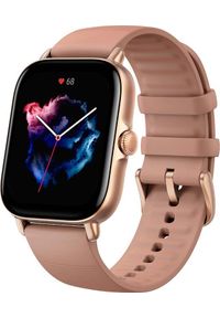 AMAZFIT - Smartwatch Amazfit GTS 3 Różowy (W2035OV3N). Rodzaj zegarka: smartwatch. Kolor: różowy