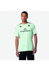 Kappa - Koszulka Metz Abou Pro 8 2024/25. Kolor: wielokolorowy, czarny, zielony. Sport: piłka nożna #1
