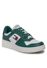 Tommy Jeans Sneakersy Tjm Retro Basket Ess EM0EM01395 Zielony. Kolor: zielony