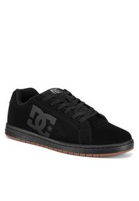 DC Shoes Sneakersy GAVELER ADYS100536-BGM Czarny. Kolor: czarny. Materiał: skóra #7