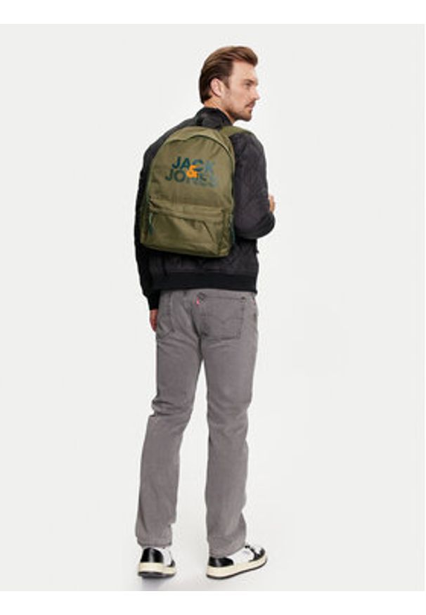 Jack & Jones - Jack&Jones Plecak Jacadrian 12247756 Zielony. Kolor: zielony. Materiał: materiał