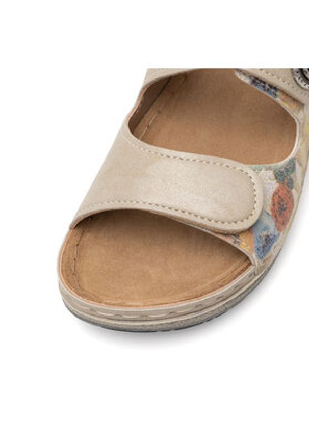 Inblu Klapki PF010100 Złoty. Kolor: złoty. Materiał: syntetyk