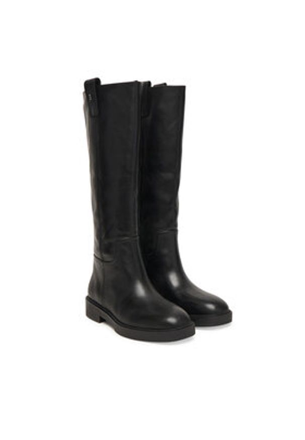 Nokwol Kozaki Jose Czarny. Kolor: czarny. Materiał: skóra