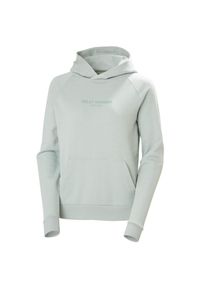 Bluza damska Helly Hansen Core. Kolor: zielony. Materiał: bawełna #1