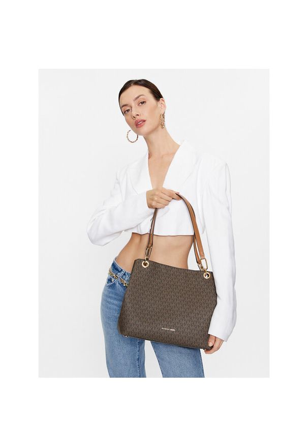 Torebka MICHAEL Michael Kors. Kolor: brązowy