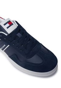 Tommy Jeans Sneakersy The Greenwich Retro EM0EM01462 Granatowy. Kolor: niebieski. Materiał: skóra #2