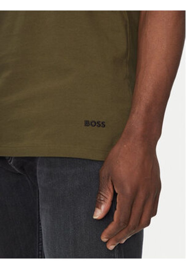 BOSS Komplet tank topów Tank Top 3P Classic 50475278 Kolorowy Regular Fit. Materiał: bawełna. Wzór: kolorowy