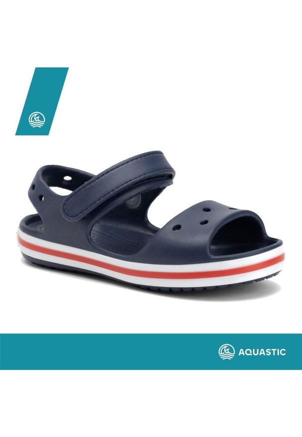 Sandały dziecięce AQUASTIC Sandi Jr. Kolor: niebieski. Styl: sportowy