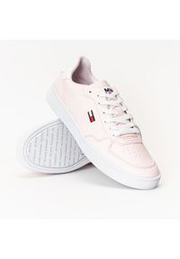 Buty sportowe damskie Tommy Jeans Cupsole Sneaker (EN0EN01347-TOG). Kolor: różowy