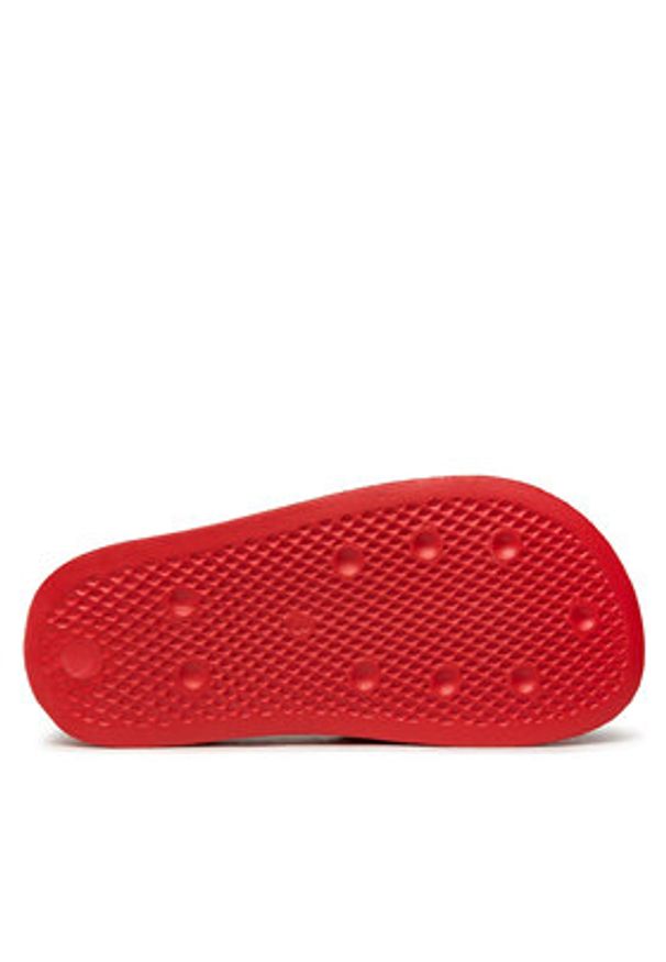 Adidas - adidas Klapki adilette Lite FU8296 Czerwony. Kolor: czerwony. Materiał: skóra