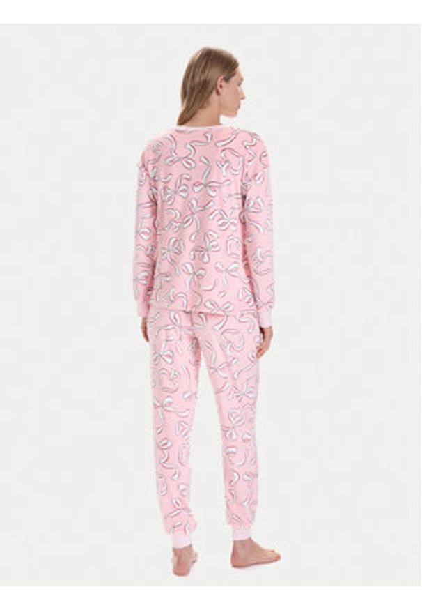 Kate Spade Piżama KSI92767F Różowy Regular Fit. Kolor: różowy. Materiał: syntetyk