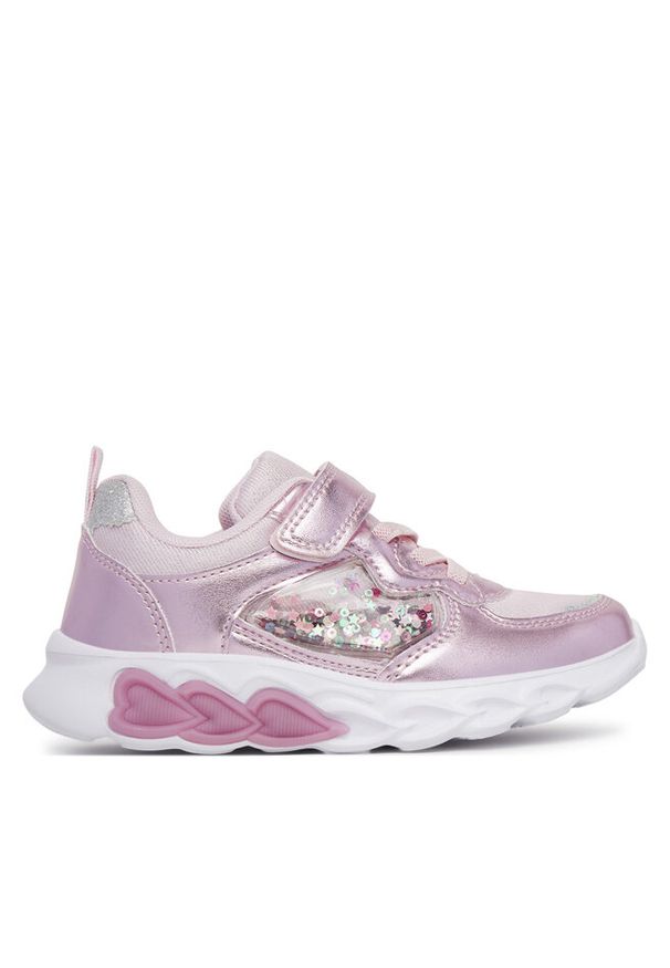 Sneakersy DeeZee. Kolor: różowy