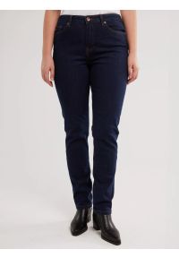 Big-Star - Jeansy damskie z wysokim stanem granatowe Katrina High Waist 720. Stan: podwyższony. Kolor: niebieski #3