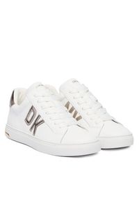DKNY Sneakersy Abeni K3544167 Biały. Kolor: biały. Materiał: skóra #4