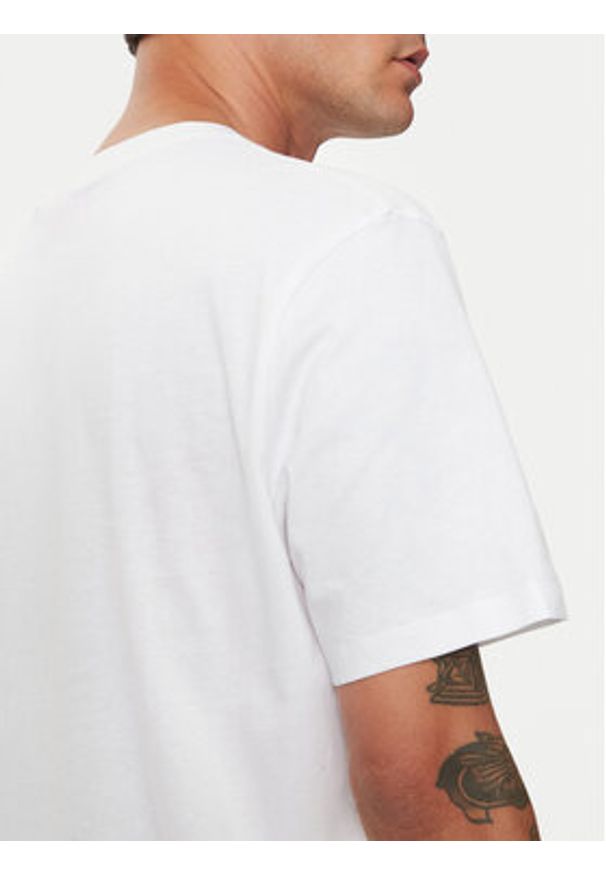 Hugo T-Shirt 50523999 Biały Regular Fit. Kolor: biały. Materiał: bawełna