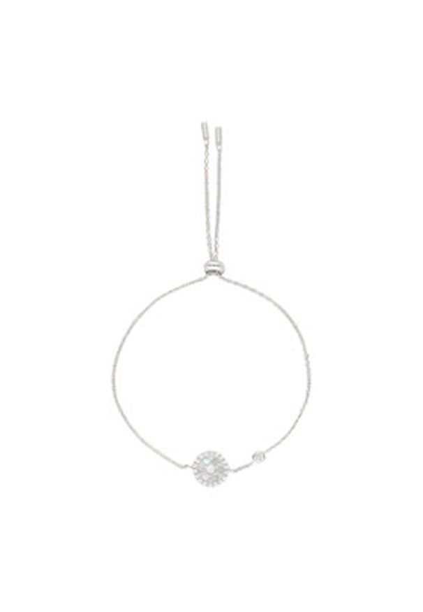 Fossil Bransoletka Glitz Extension JFS00519040 Srebrny. Materiał: srebrne. Kolor: srebrny