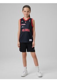 4f - 4F Koszulka meczowa replika wyjazdowa z sezonu 2025/26 dziecięca 4F x Polonia Warszawa - czarna 122/128 (6-8 lat). Kolor: czarny. Materiał: skóra, dzianina. Wzór: nadruk. Sezon: lato. Sport: fitness #2