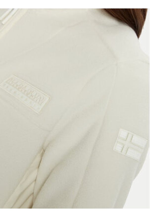 Napapijri Polar Yupik NP0A4I55 Beżowy Regular Fit. Kolor: beżowy. Materiał: syntetyk