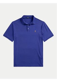 Polo Ralph Lauren Polo 710704319164 Granatowy Slim Fit. Typ kołnierza: polo. Kolor: niebieski. Materiał: bawełna