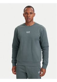 EA7 Emporio Armani Dres 8NPV66 PJVTZ U8085 Szary Regular Fit. Kolor: szary. Materiał: bawełna #4