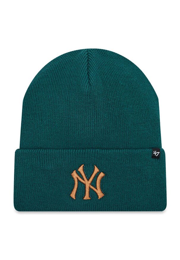 47 Brand Czapka New York Yankees B-HYMKR17ACE-PGA Zielony. Kolor: zielony. Materiał: akryl, materiał