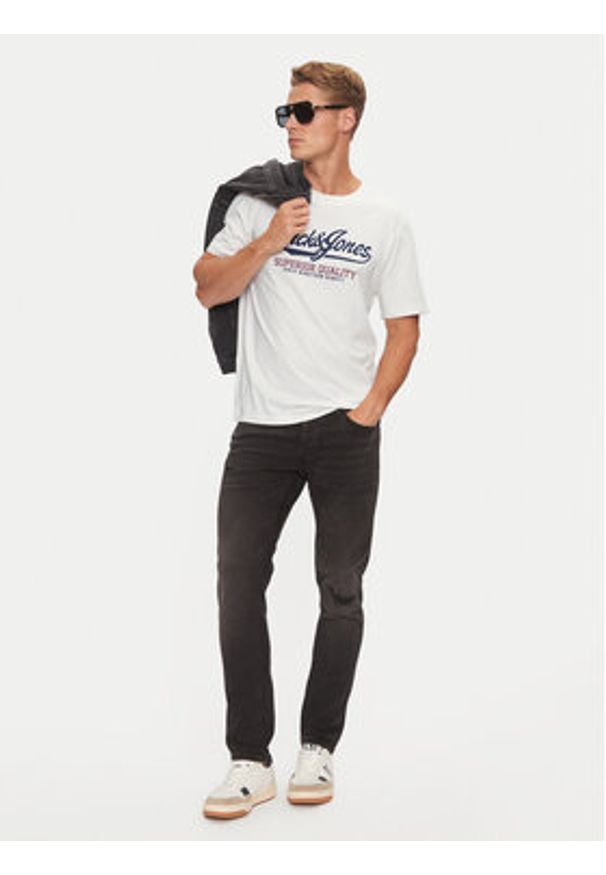 Jack & Jones - Jack&Jones Komplet 2 t-shirtów Hudson 12271577 Kolorowy Regular Fit. Materiał: bawełna. Wzór: kolorowy
