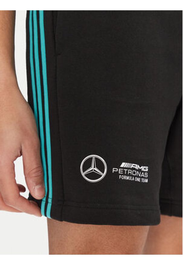 Adidas - adidas Szorty sportowe Mercedes - AMG Petronas Formula One Team DNA JV5429 Czarny Regular Fit. Kolor: czarny. Materiał: bawełna. Styl: sportowy