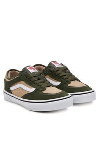 Vans Tenisówki Rowley Classic VN000SFB50K1 Zielony. Kolor: zielony. Materiał: skóra, zamsz #5
