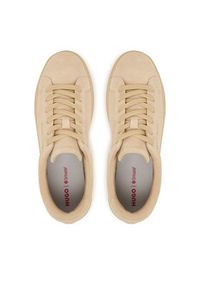 Hugo - HUGO Sneakersy Neston Tenn 50563557 Beżowy. Kolor: beżowy. Materiał: zamsz, skóra #5