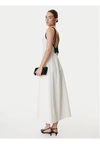 Marella Sukienka koktajlowa Sapore 2613221113 Écru Regular Fit. Materiał: syntetyk. Styl: wizytowy #3