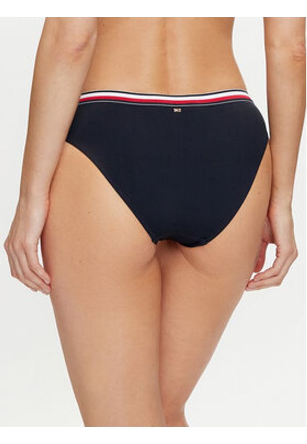 TOMMY HILFIGER - Tommy Hilfiger Dół od bikini UW0UW05402 Granatowy. Kolor: niebieski. Materiał: syntetyk