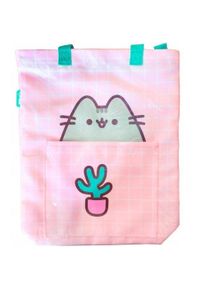 Pusheen - TORBA NA RAMIE 33X41X8 PUSHEEN PINK FO