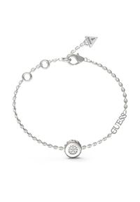 Guess Bransoletka JUBB04 594JW Srebrny. Materiał: metalowe, srebrne. Kolor: srebrny