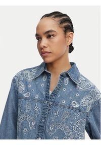 Liu Jo Koszula jeansowa UA6145 D0313 Niebieski Regular Fit. Kolor: niebieski. Materiał: bawełna #3
