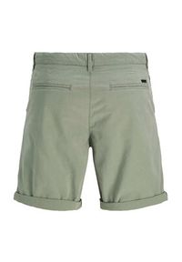 Jack & Jones - Jack&Jones Szorty materiałowe Marco 12269494 Zielony Regular Fit. Kolor: zielony. Materiał: bawełna #3