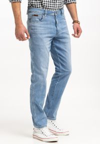 Wrangler - WRANGLER TEXAS SLIM MĘSKIE SPODNIE JEANSOWE JEANSY DŻINSY DREAM ON W12SQO859