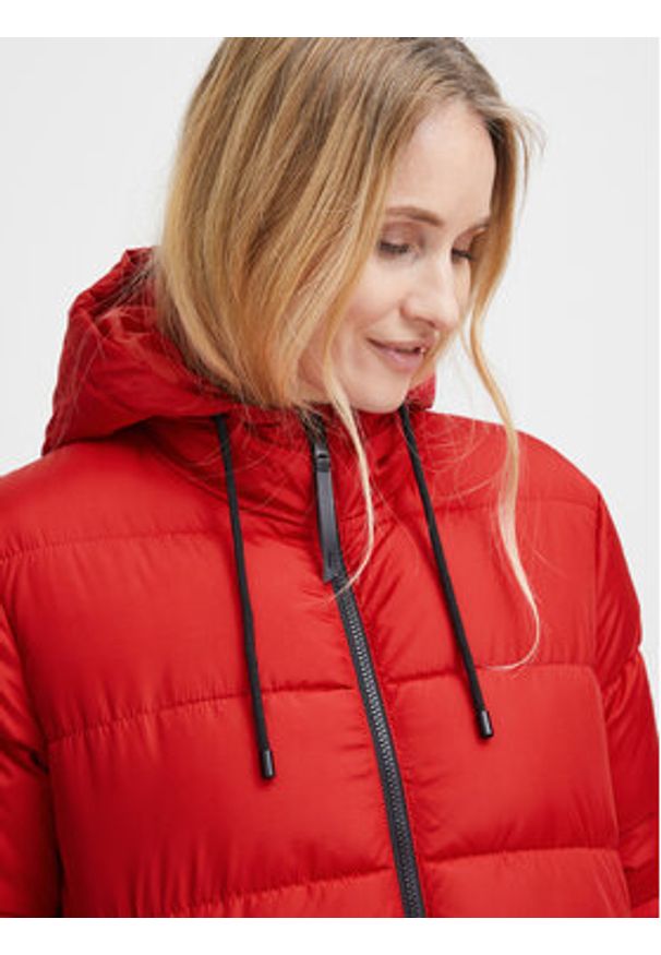 Fransa Kurtka zimowa 20612164 Czerwony Regular Fit. Kolor: czerwony. Materiał: puch, syntetyk. Sezon: zima