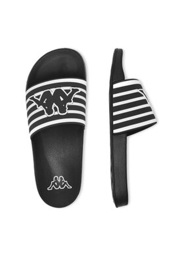 Kappa Klapki CEO-864089A-W Czarny. Kolor: czarny. Materiał: syntetyk