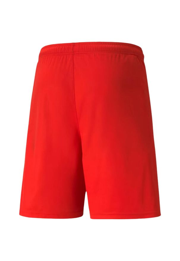 Puma - Męskie Spodenki Team Liga. Kolor: czerwony