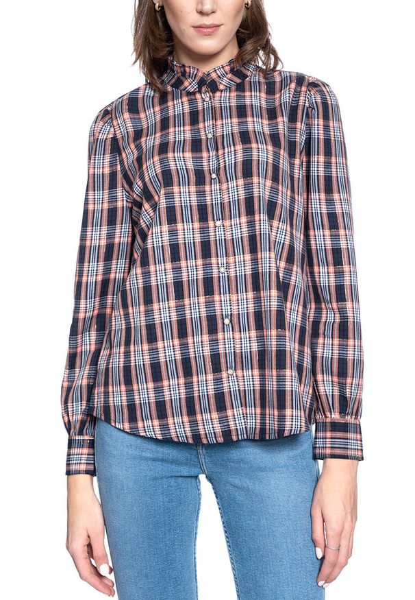 Mustang - KOSZULA DAMSKA MUSTANG Emma Lurex check 1009986 11813