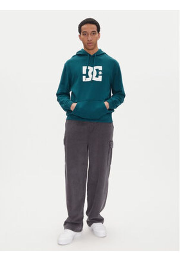DC Shoes Bluza ADYSF03099 Zielony. Kolor: zielony. Materiał: bawełna